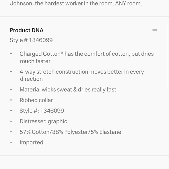 Under Armour project rock tee - Picture 7 of 7